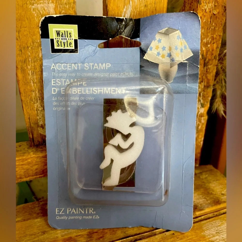 Foam Stamp Kokopelli Accent EZ Paintr Paint Effects for Crafting 1-3/4